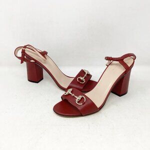 Gucci #JGDL7V Horsebit Platform Heels Size 38